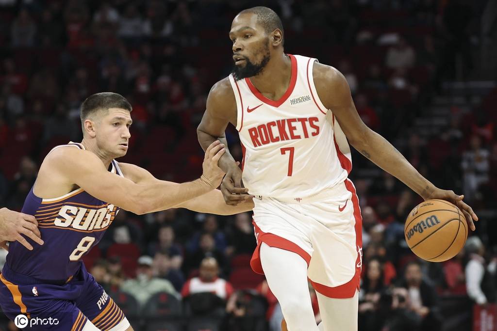 杜兰特28+8阿门31分 申京缺战火箭主场轻取太阳